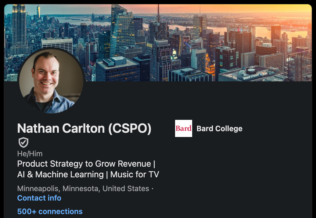 Nathan Carlton LinkedIn
